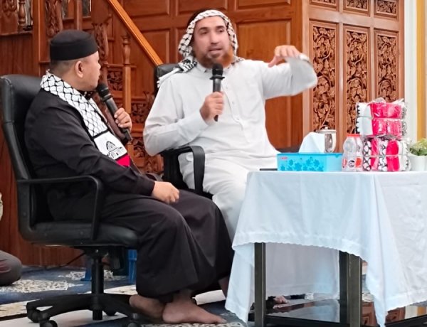 Rumah Tahfizh Center Gelar Kajian Special Safari Dakwah Palestina Bersama Syeikh Abu Usamah Abdul Rahman Jabr di Tangerang